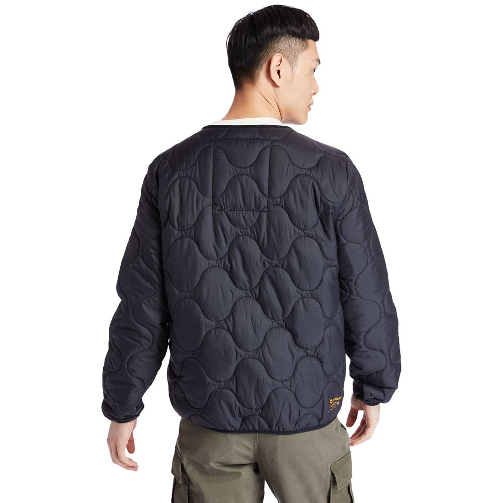 Timberland Mens Jackets Ecoriginal EK+ Onion Quilted - Black - India LV4179652